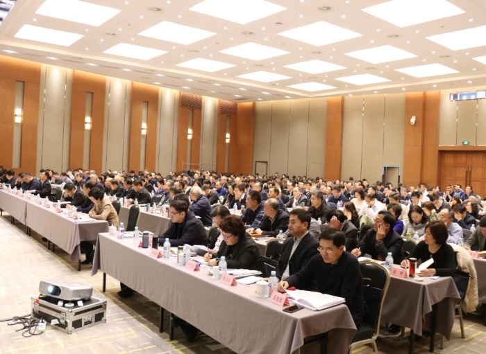 圖為會議現(xiàn)場。（中國食品藥品網(wǎng)記者陸悅 攝）