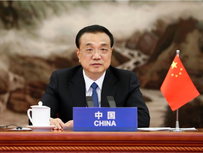 李克強出席東盟與中日韓抗擊新冠肺炎疫情領(lǐng)導人特別會議