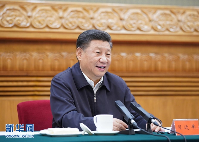 9月11日，中共中央總書記、國家主席、中央軍委主席習近平在京主持召開科學家座談會并發(fā)表重要講話。 新華社記者 王曄 攝