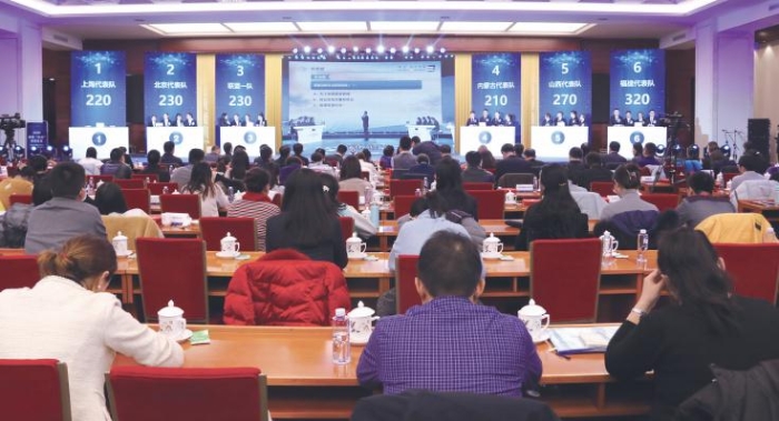 12 月 2 日，2020 全國“兩法”知識(shí)競賽復(fù)賽在京舉行。 李碩　攝