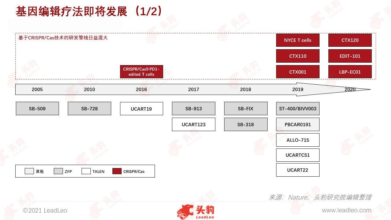 基因編輯療法即將騰飛1 基因編輯療法即將騰飛1