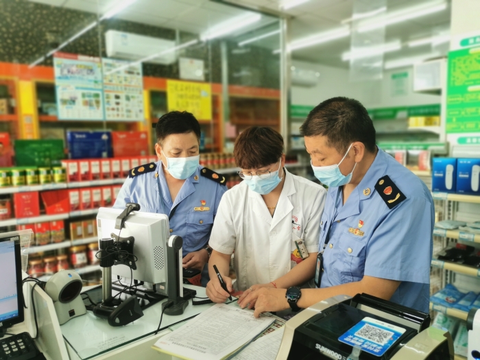 圖為檢查現(xiàn)場(chǎng)。