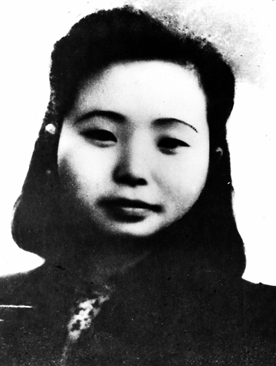江竹筠像。