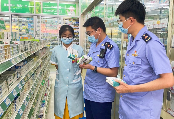 圖為檢查現(xiàn)場。