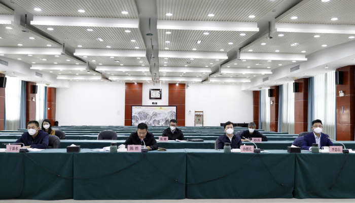 圖為視頻會議現場。
