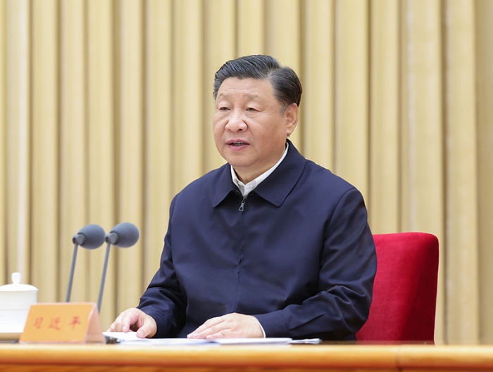 10月30日至31日，中央金融工作會議在北京舉行。中共中央總書記、國家主席、中央軍委主席習近平出席會議并發(fā)表重要講話。新華社記者 鞠鵬 攝