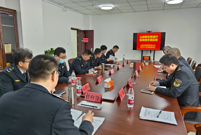 圖為“三級聯學”實踐活動現場。